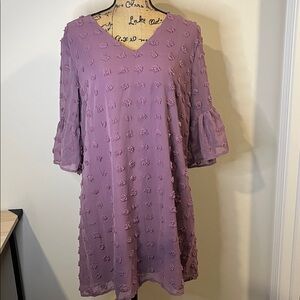 NWOT Elegant Purple Women's Dress